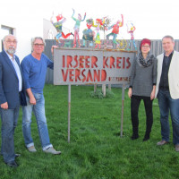 Fraktionsvorsitzender Wolfgang Bähner, Geschäftsführer Bertram Sellner, Bezirksräte Petra Beer und Volkmar Thumser